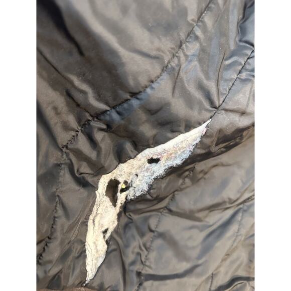 Fleet Street Womens Large Brown Hooded Heavy Jacket - Read - Picture 6 of 10